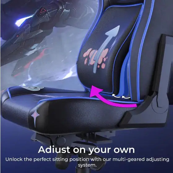 YSBS-C-L60GRAFFITI Multicolored Gaming Chair