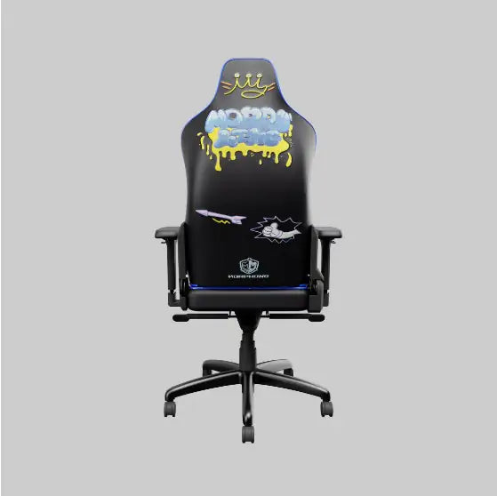 YSBS-C-L60GRAFFITI Multicolored Gaming Chair