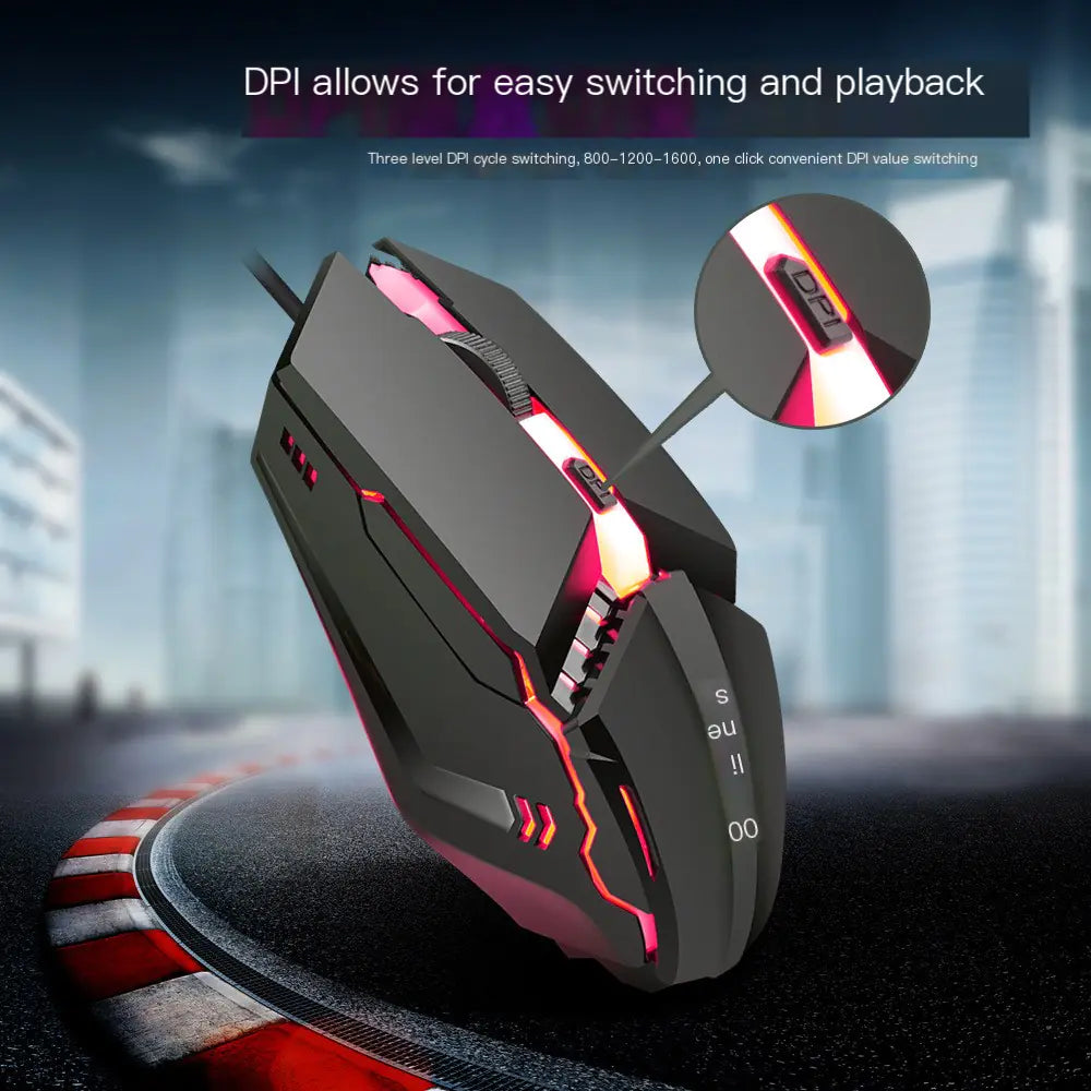 Professional Quality Luminesce Gaming Mouse